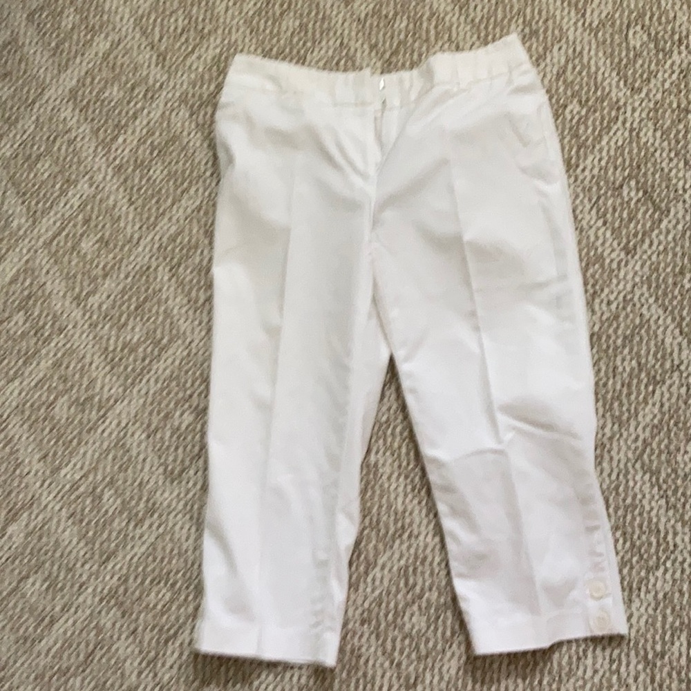White capris that would be great for any season